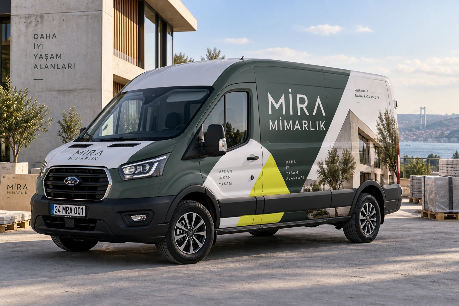 MİRA MİMARLIK — Araç giydirme konsept çalışması