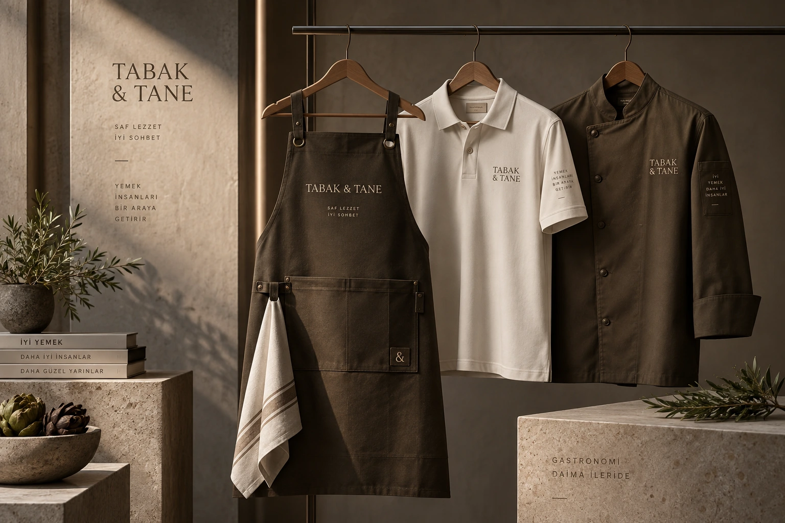 TABAK & TANE — Üniforma tasarımı konsept çalışması