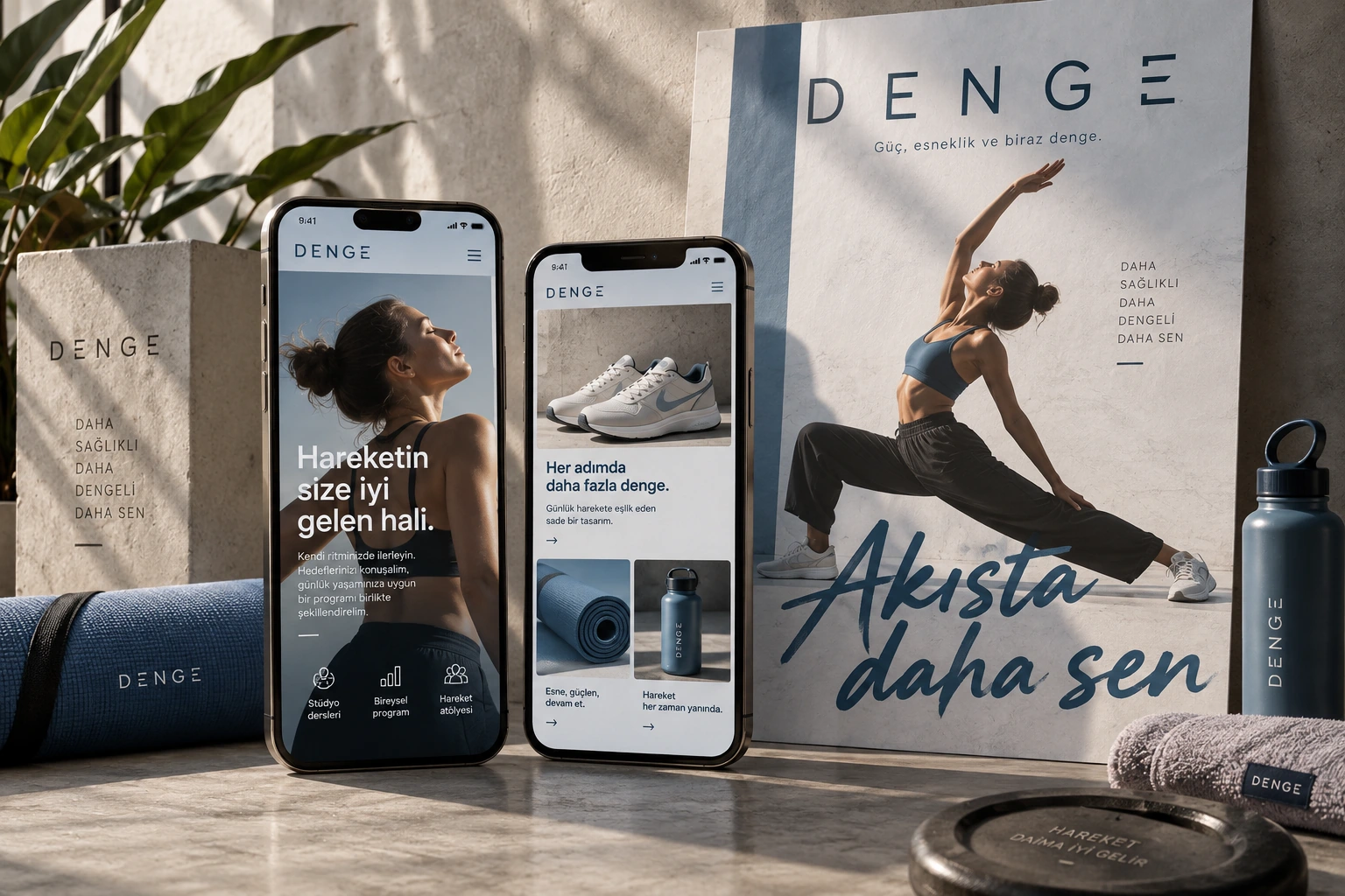 DENGE — Sosyal medya tasarımı konsept çalışması