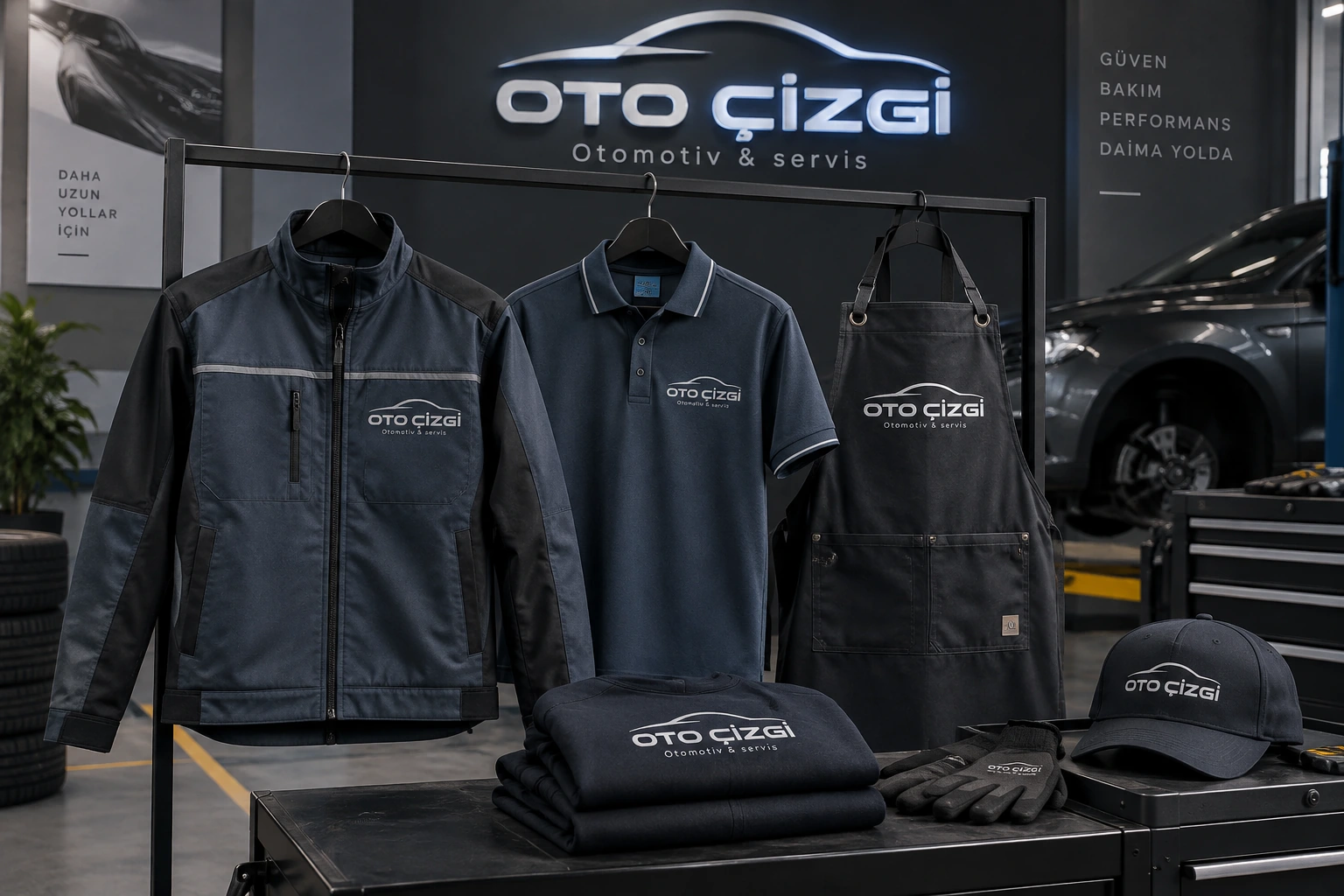 OTO ÇİZGİ — Üniforma tasarımı konsept çalışması